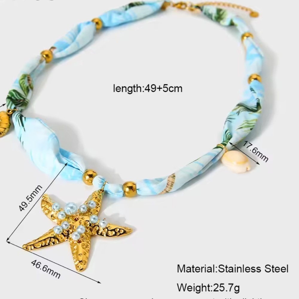 Coastal Grace Pearl Silk Necklace - Picture 9 of 10